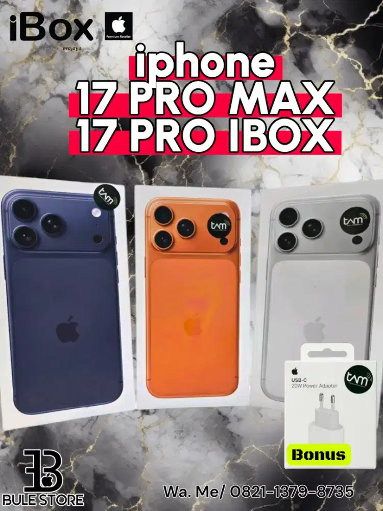 Iphone 17 PRO & 17 PRO MAX IBOX NEW