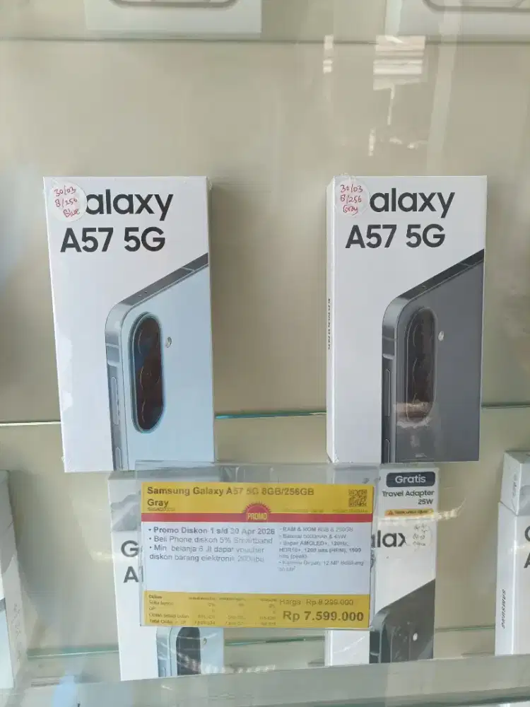 Kredit Kredivo Samsung Galaxy A57 8/256GB 5G Bunga 0 Tanpa Dp