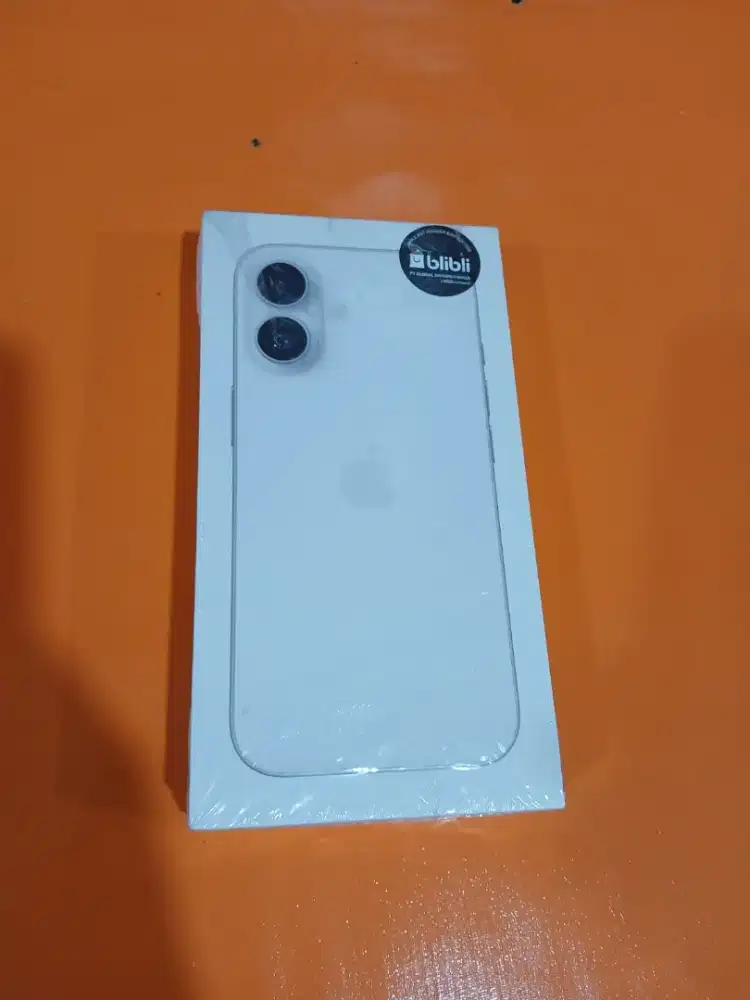 Iphone 16 128 resmi iBox segel fress ori