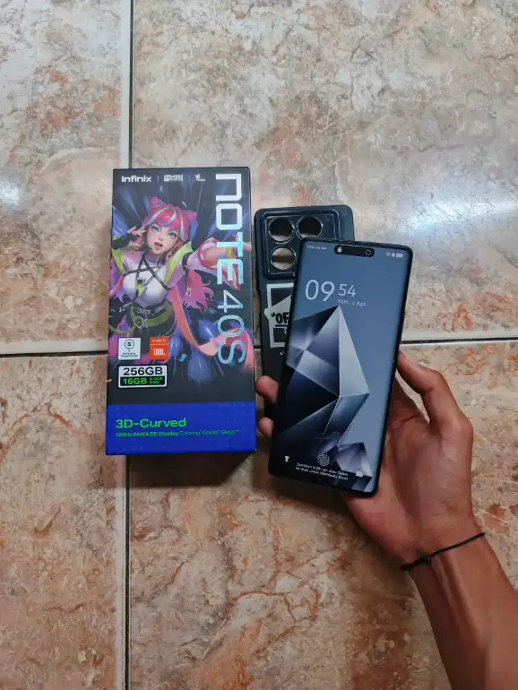 Infinix Note 40s Ram 8+8/256 Fullset