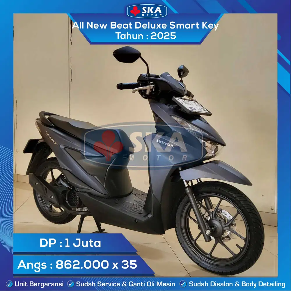 Honda All New Beat Deluxe Smart Key Tahun 2025