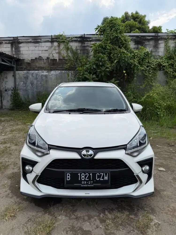 agya GR sport at.2022 putih km low