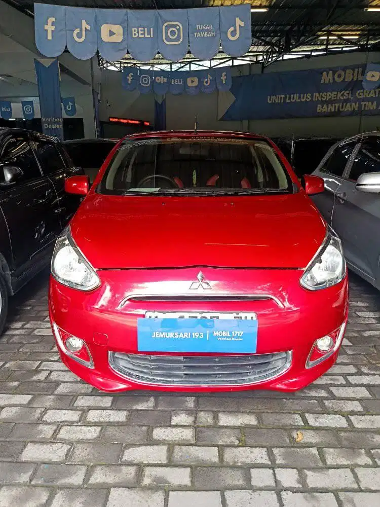 MITSUBISHI 2015 MIRAGE GLX 1.2 MT MARUN
JL.RAYA JEMURSARI MOBIL 1717