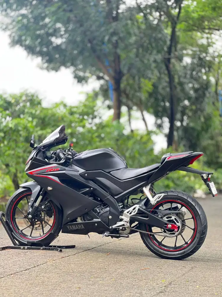 YAMAHA YZF R15 V3 2018 HITAM KM RENDAH PAJAK PANJANG TANPA PR