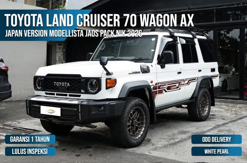 RARE JDM ICON 4x4  Toyota Land Cruiser 70 Wagon AX Japan Version