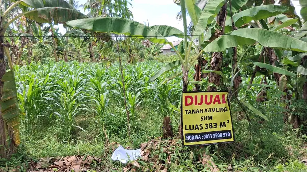 Tanah Kavling SHM Dijual