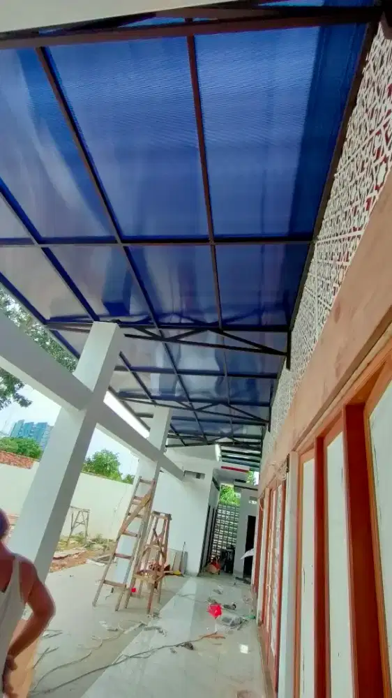 Kanopi Polycarbonate Polikarbonat Termurah Lampung