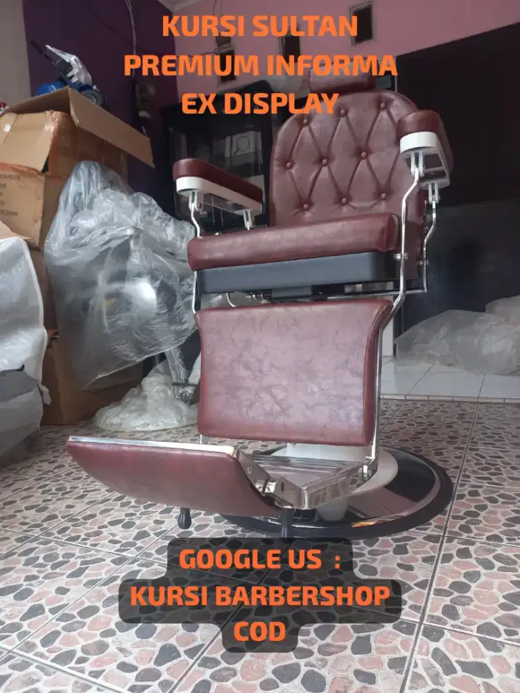 Kursi barbershop barber cukur hidrolik seken