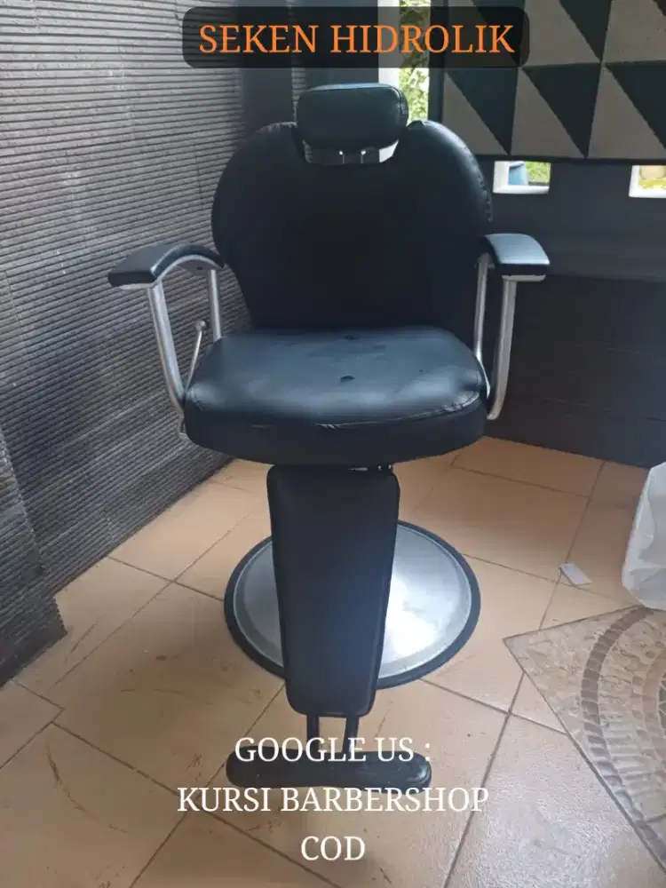 Kursi barbershop barber cukur hidrolik seken