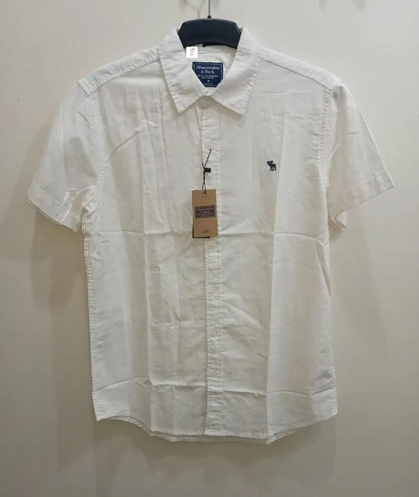 ABERCRHOMBIE & FITCH KEMEJA PUTIH