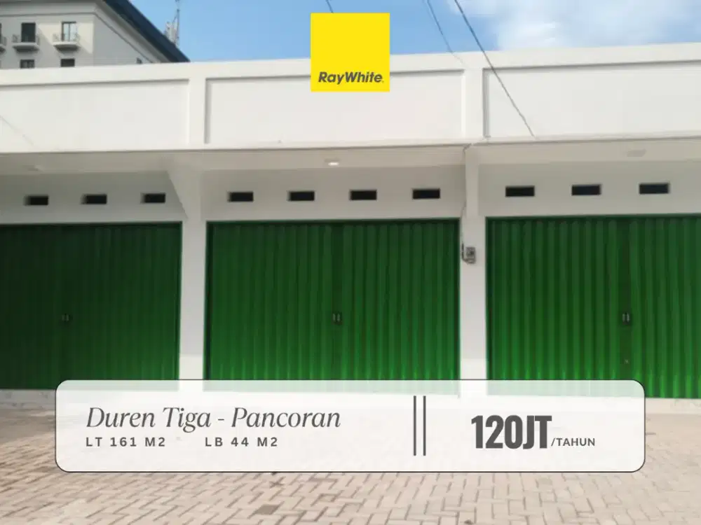 Disewa Ruko di Duren Tiga Pancoran Jaksel Cocok untuk Mini Market, Cafe, dst