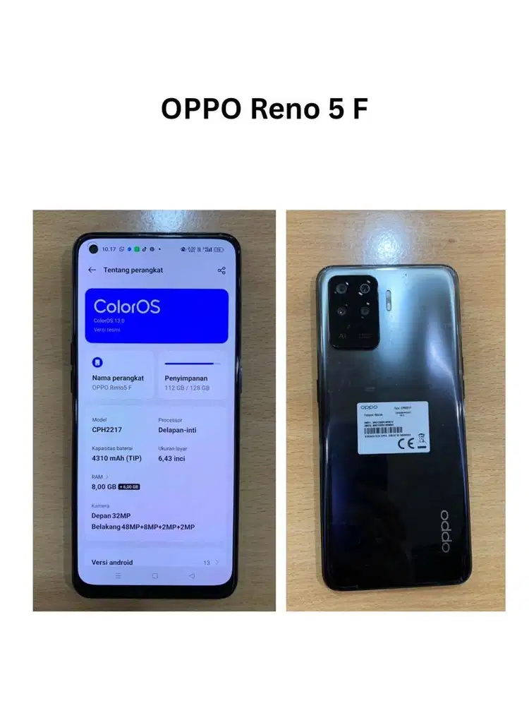 Oppo Reno 5f ( ram 8 / 128 gb)
