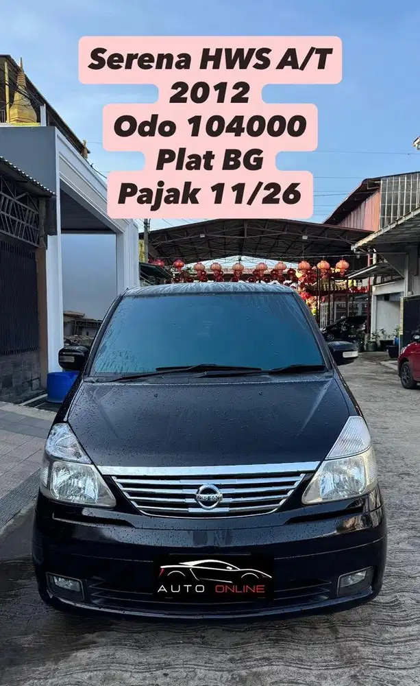 Nissan Serena HWS A/T 2012