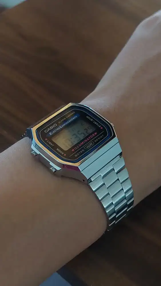 Casio A168WA-1W