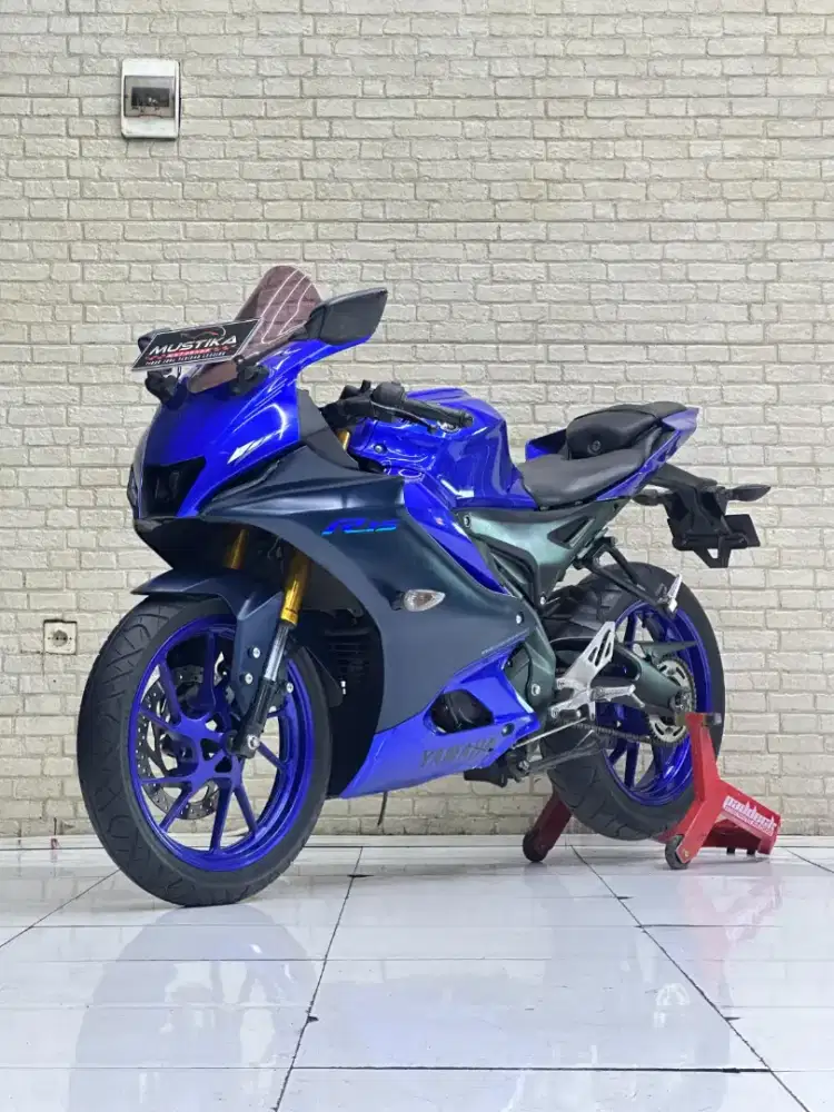 TERMURAH‼️ Yamaha New R15 V4 Pmk 2022 Blue Favorit