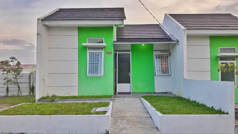 Rumah Full Furnish Murah Citra Maja ada dapur, kamar AC, Kloset Duduk