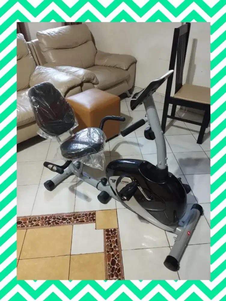 Sepeda statis recumbent TL-8570 alat kesehatan CCD-548