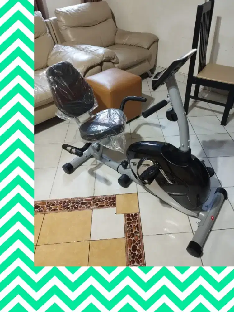Sepeda statis recumbent TL-8570 alat kesehatan CCD-548