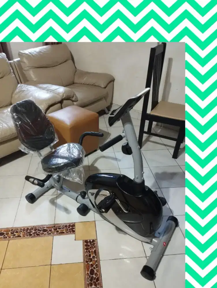Sepeda statis recumbent TL-8570 alat kesehatan CCD-548