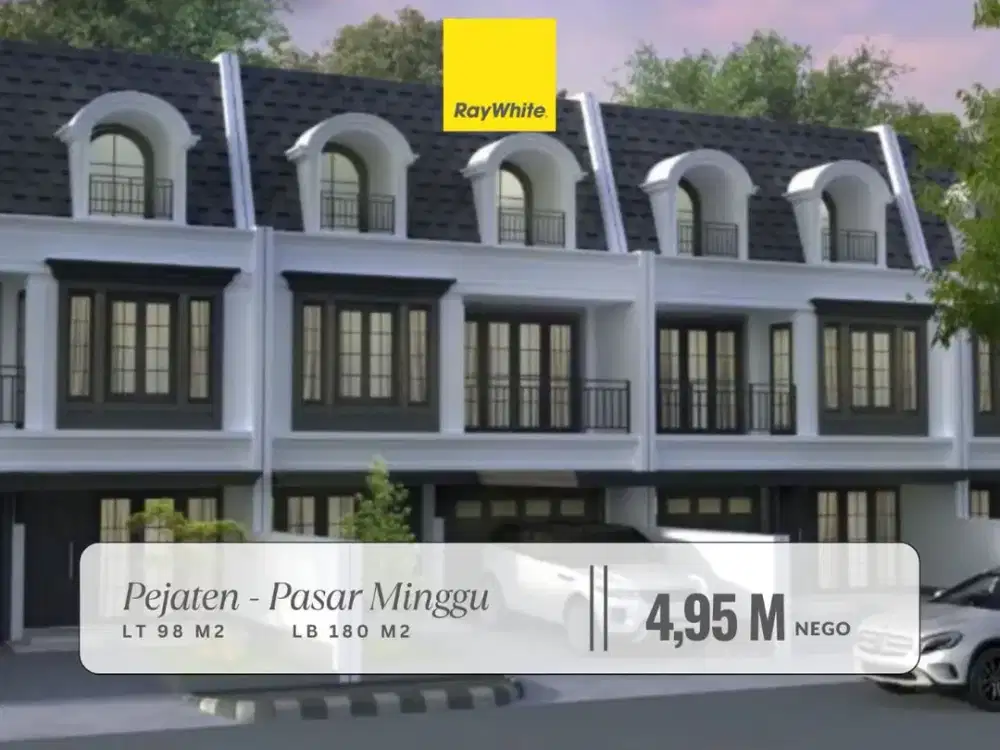 Dijual Rumah Eksklusif di Pejaten Jaksel