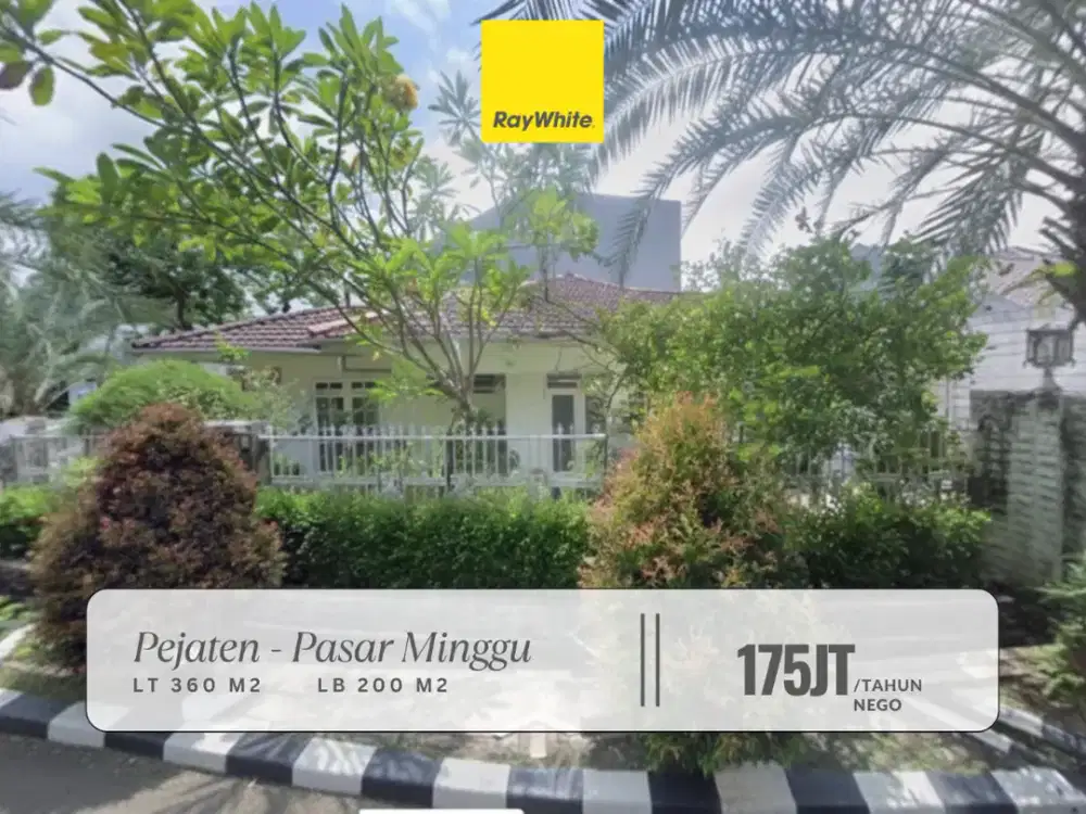 Disewa Rumah Newly Renovated Berlokasi Strategis di Pejaten dekat Mampang Jaksel