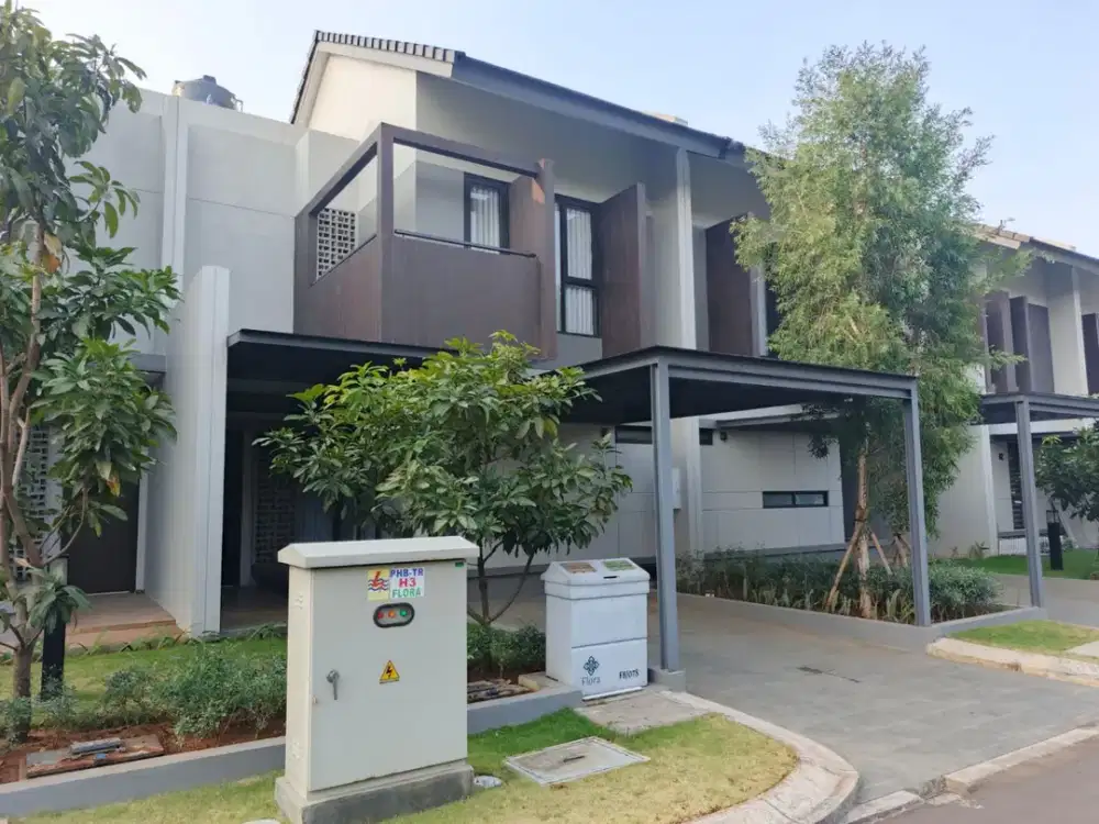 Disewakan Rumah Cantik Full Furnished di Cluster Flora, Summarecon Bandung