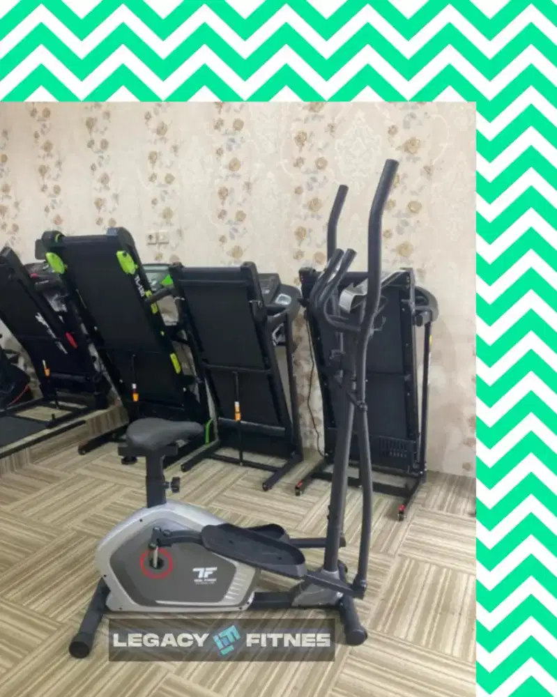 Sepeda statis Elleptical TL-366E alat olahraga LMN-384