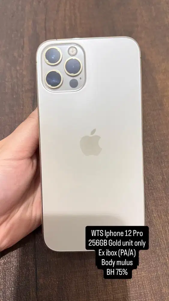 Iphone 12 pro 256GB ex Ibox (unit only)