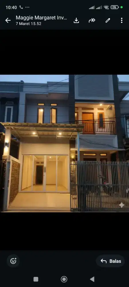 Beli 1 gratis 1 ruko baru dan dua lantai di pasir salam pasirluyu