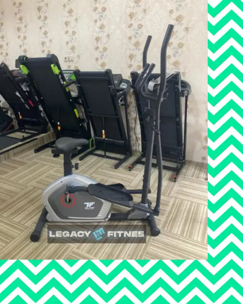 Sepeda statis Elleptical TL-366E alat olahraga LMN-384