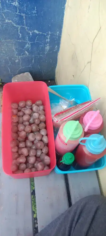 Cemilan instan cilok mini gajih sapi