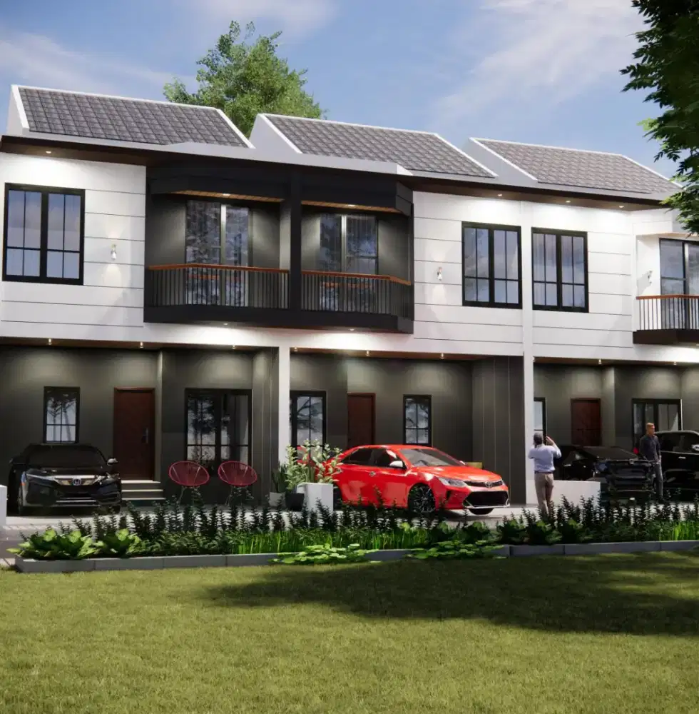 di jual rumah 2 lantai pisangan baru jakarta timur