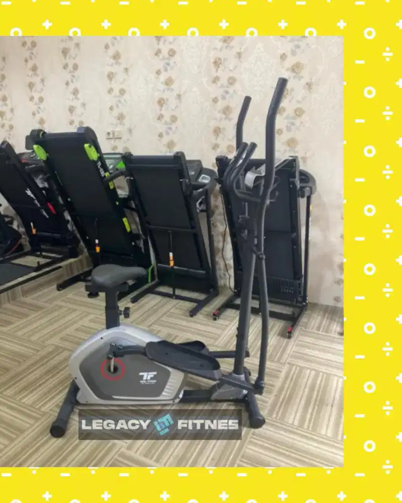 Sepeda statis Elleptical TL-366E alat olahraga LMN-384