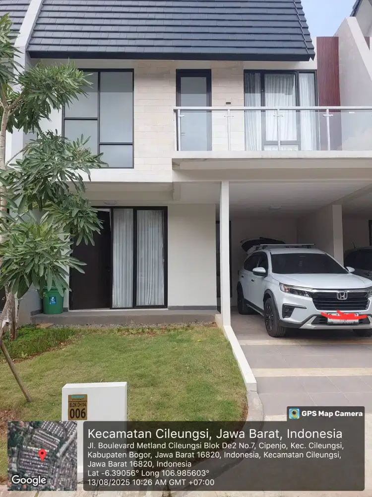 Rumah Cluster di Jual/take Over KPR, LT 84 LB 53, 2 Lantai