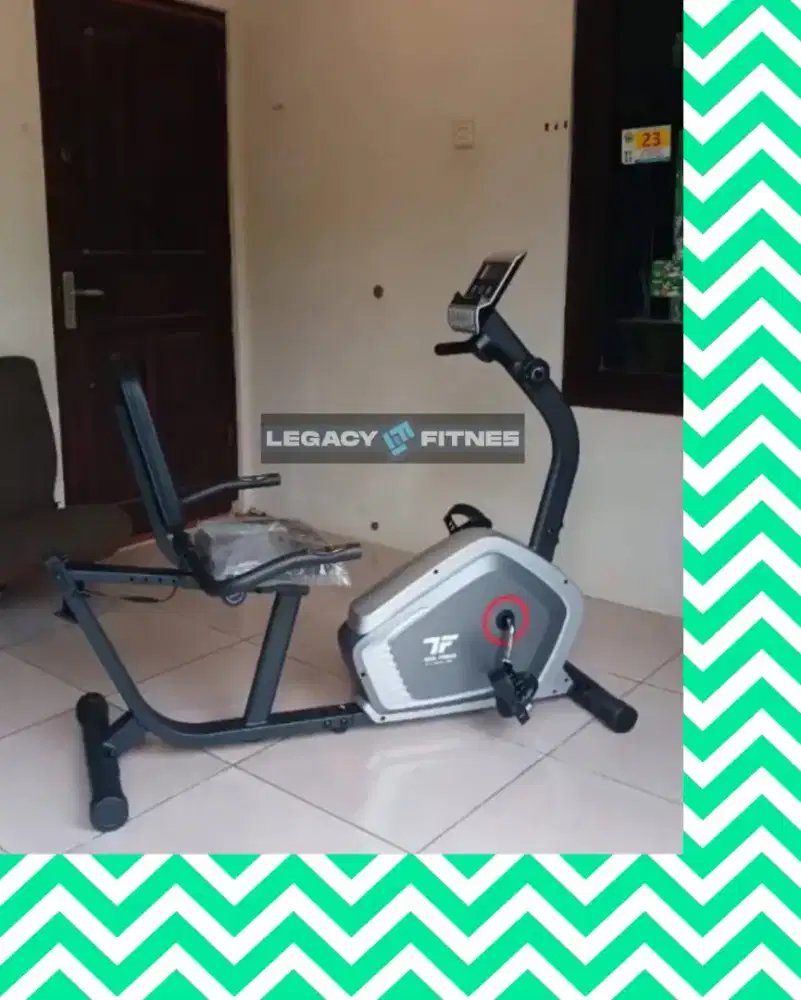 Sepeda statis Recumbent TL-368R alat olahraga YKG-199