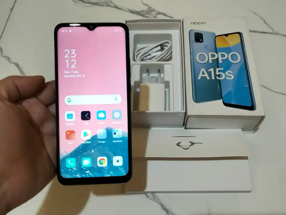 BU OPPO A15S RAM 6GB / 128GB 4G LTE Duos 6,52in Fingerprint Face iD