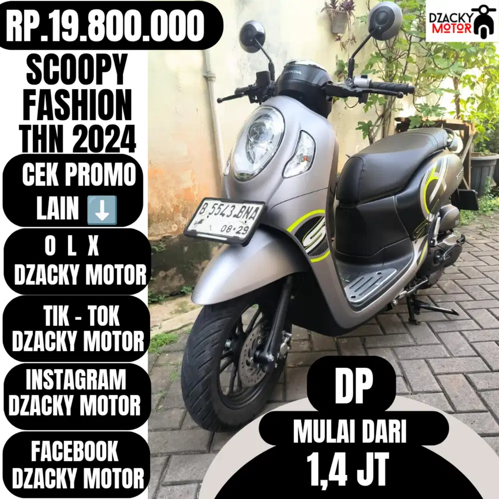 SCOOPY SPORTY 2024 SECOND LIKE NEW