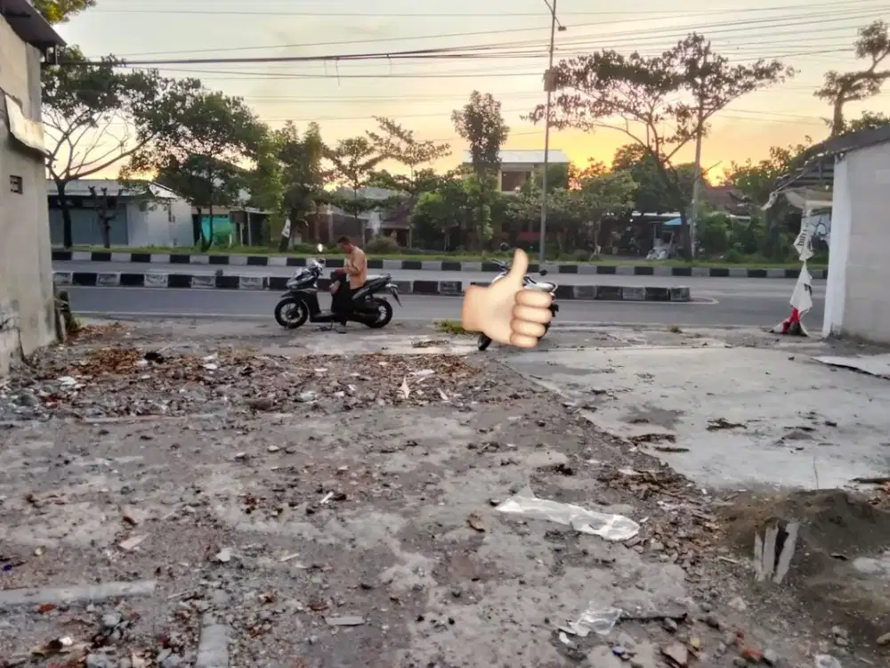 DIJUAL TANAH PEKARANGAN PINGGIR RINGROAD TIMUR DEKAT KAMPUS SURYA GLOBAL.JK4006