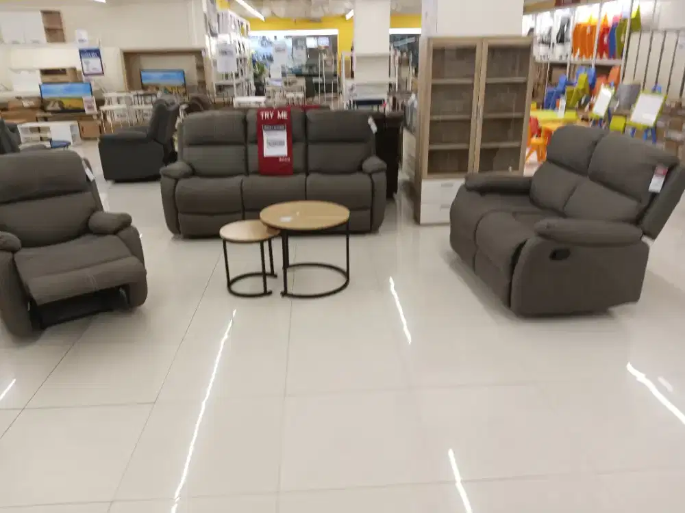 JUAL MURAH SOFA SET RECLINER