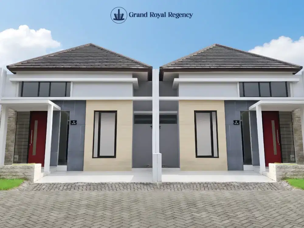 Dijual Rumah Full Furnish, Kanopi dan Free Biaya Surat di Grand Royal Regency Tipe Sapphire