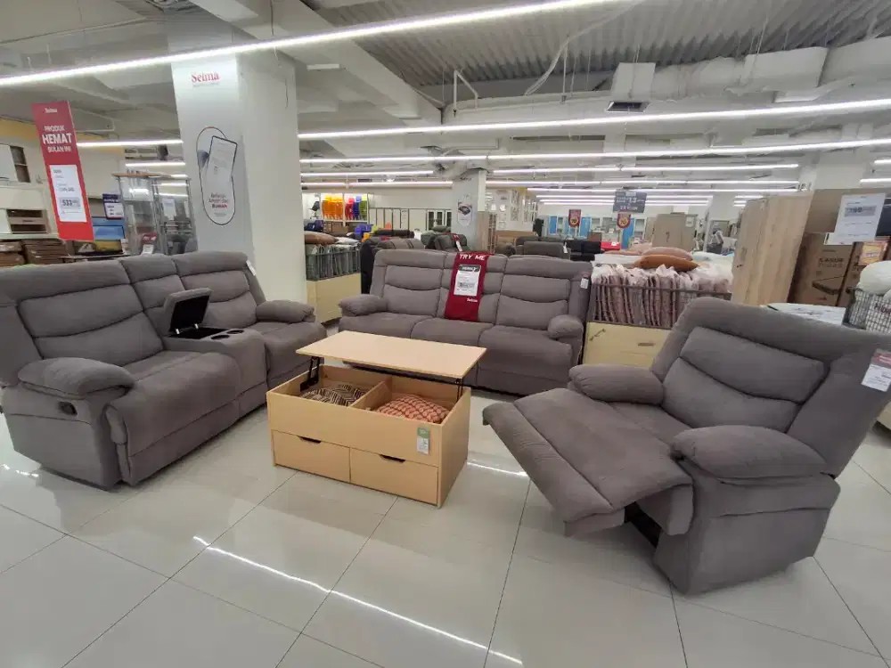 PROMO SOFA SET RECLINER