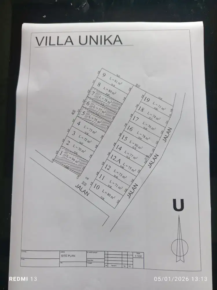 Kapling Siap Bangun Semarang kota 70m² -- 150m² hanya 1,8jt/m²