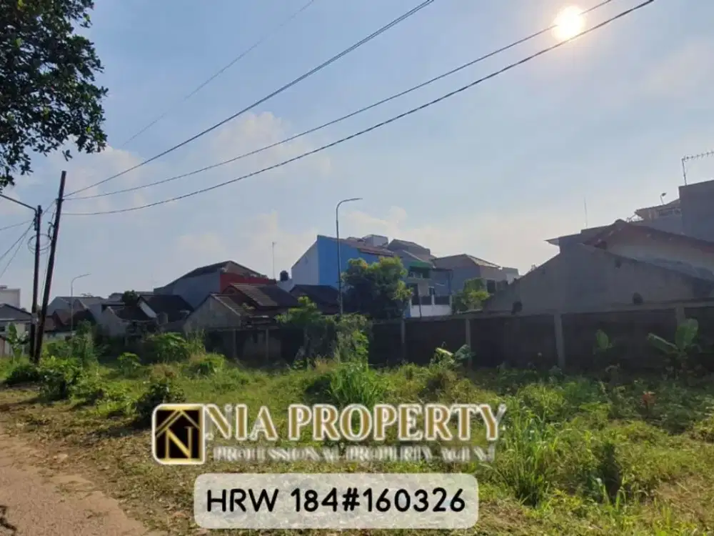 KAVLING SIAP BANGUN DI THE ADDRESS CIBUBUR – LT 90 m², DEKAT TOL