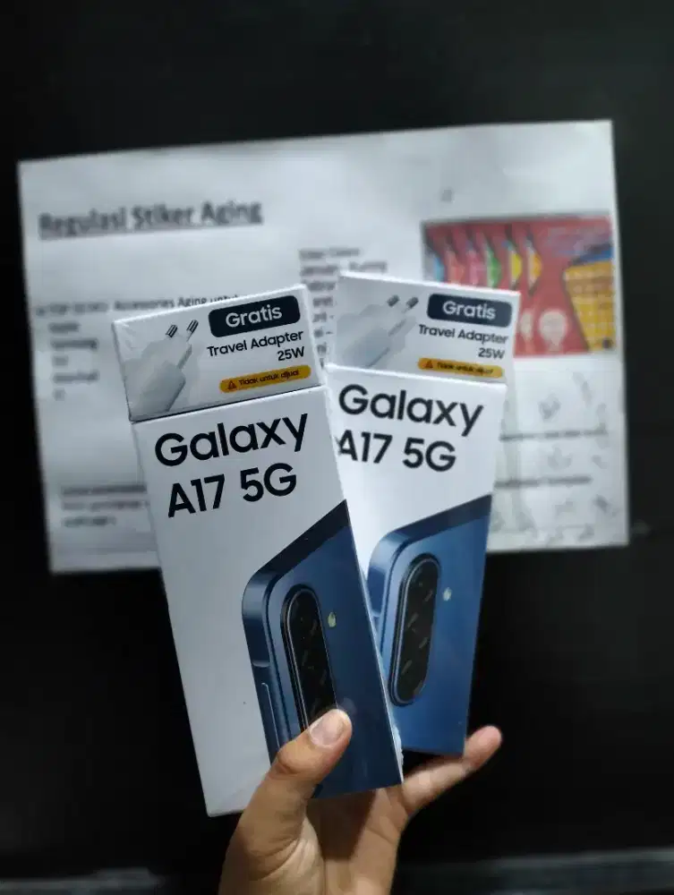 Samsung galaxy A17 5G Segel Garansi Resmi