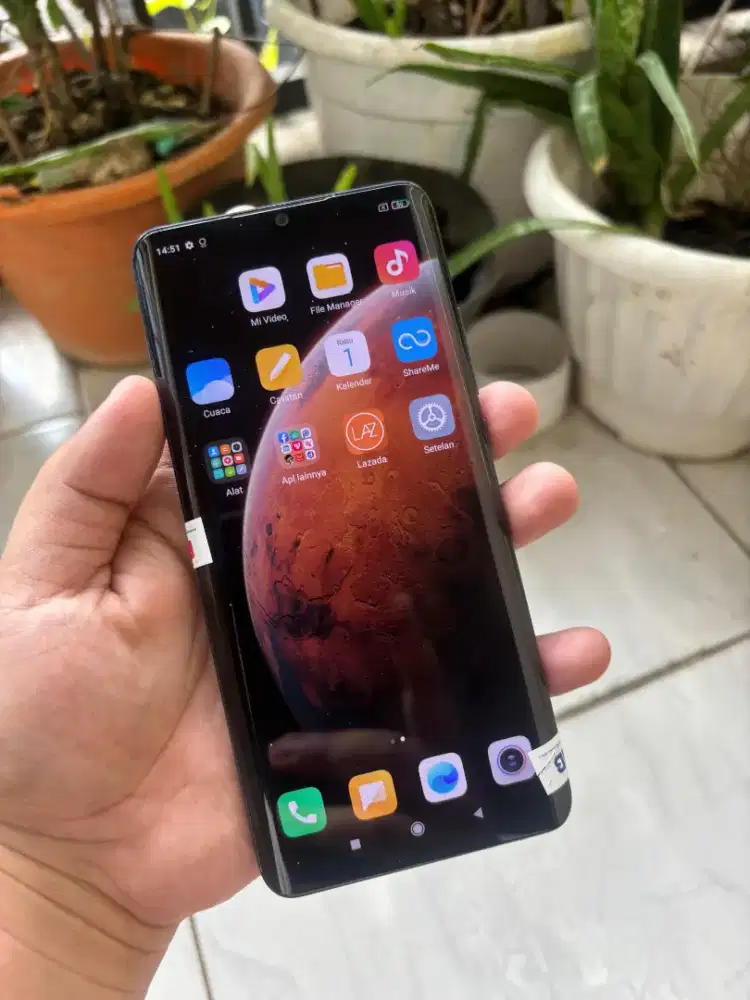 XIAOMI MI NOTE 10 MULUS
LAYAR CURVE