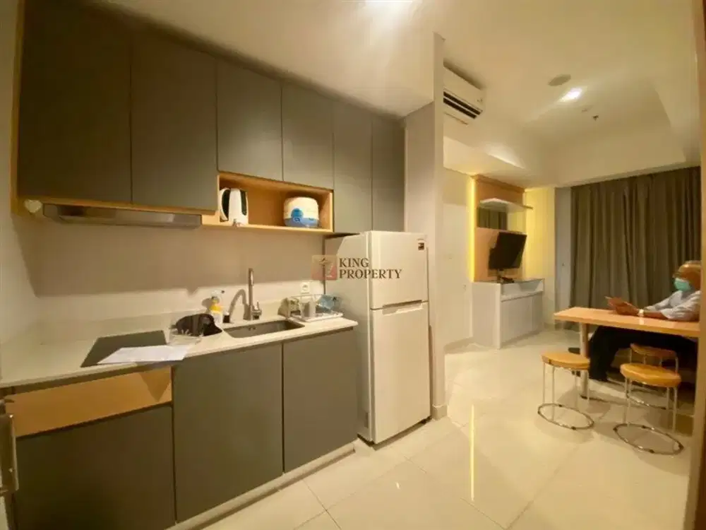 Design Interior Modern, Disewakan Apartemen Taman Anggrek Residences 2BR Furnished Lengkap Siap Huni,Connecting To Mall Hubife Lokasi di Tanjung Duren