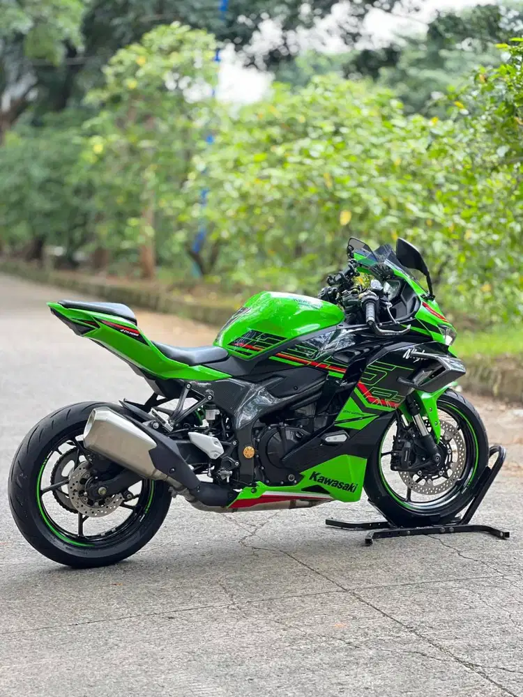 KM 4K AJA! KAWASAKI ZX25RR ABS QS KRT HIJAU 2024 PAJAK ON KAYAK BARU