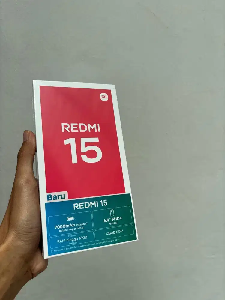 Redmi 15 ram 8+8 16gb