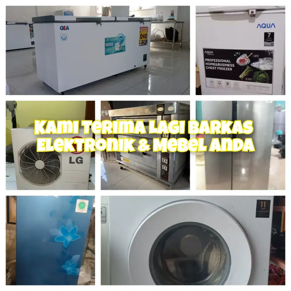 Terima Terus Barkas Kulkas, Freezer, Showcase dan Elektronik anda
