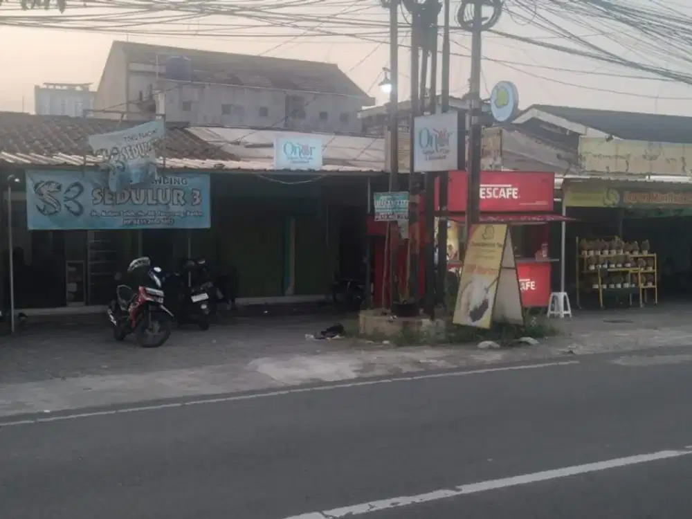TURUN HARGA 3X!!! Ruko strategis Jl. raya Raden Saleh, ramai, padat penduduk (Samping kanan Nescafe)